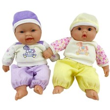 Berenguer Babies Twin Doll Set 2 My Sweet Love Lotes to Cuddle 10" Soft Body