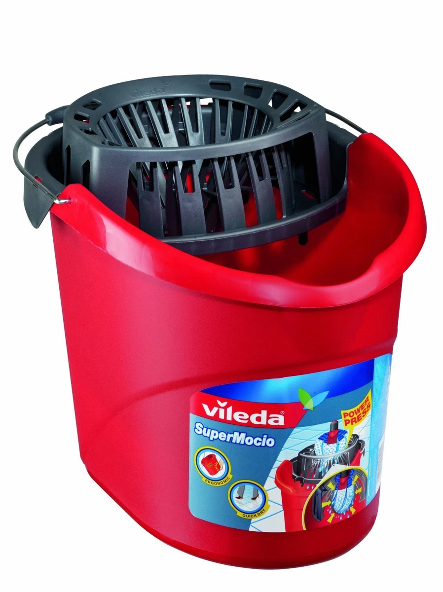 New Vileda Supermocio Bucket Wringer Mop Bucket Wringer