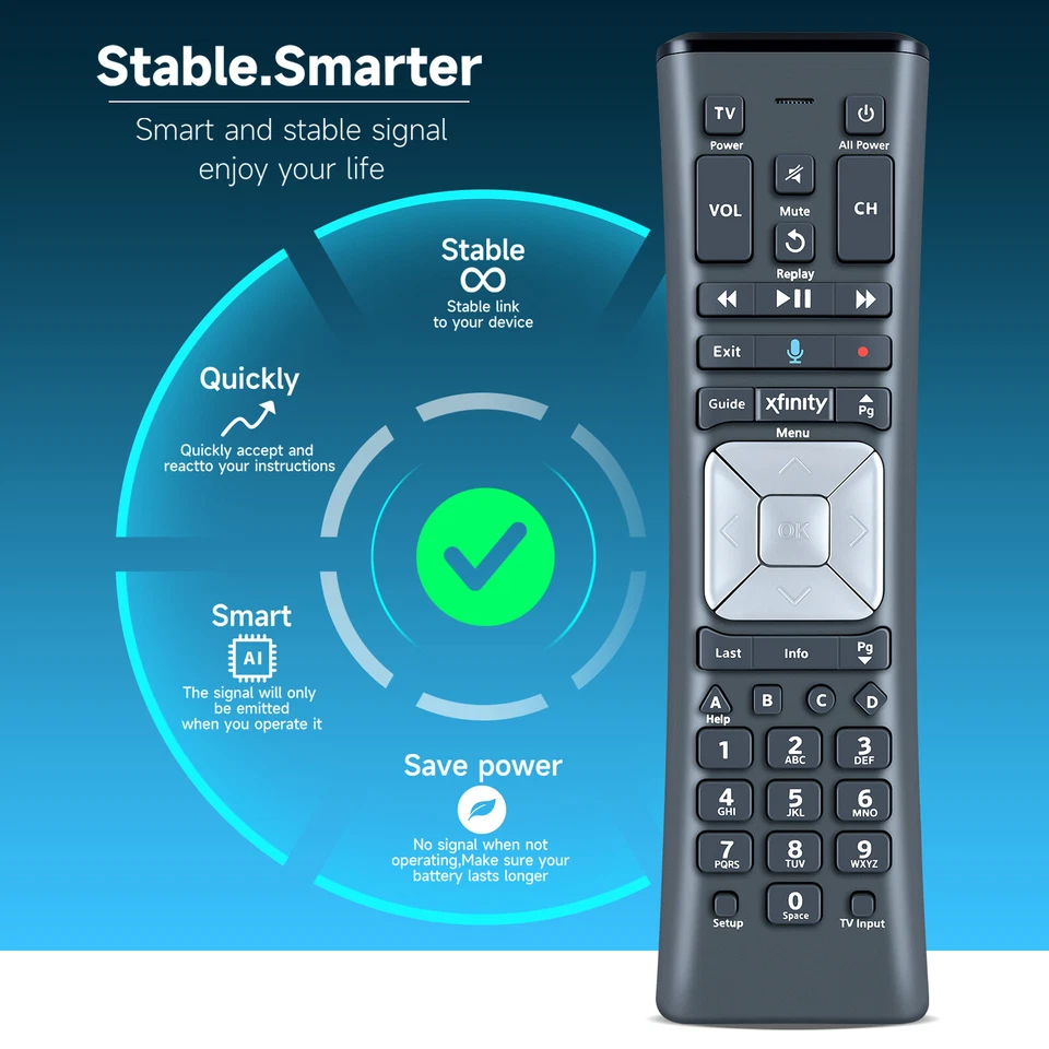 For Comcast/Xfinity XR11 Premium Voice Activated Cable TV Remote Control New - Image 3 of 4