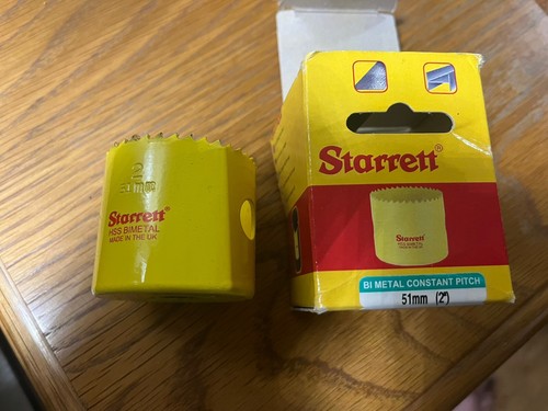 Starrett 51 mm Bi Metall Lochsäge konstante Teilung