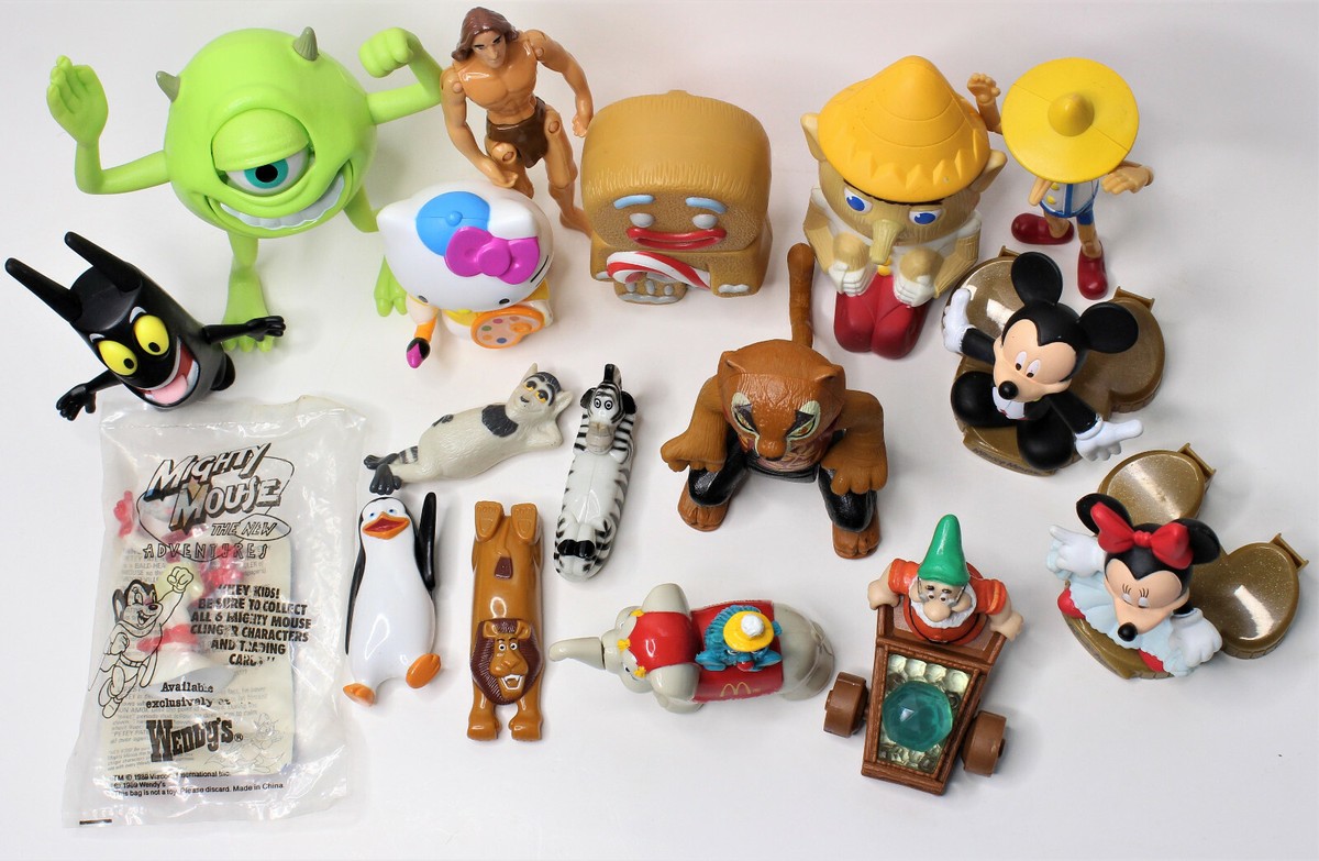 McDonald's happy meal toys madagascar and disney lot 17 pieces | eBay