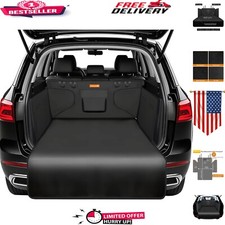 Durable Washable Pet Cargo Cover Mat with Bumper Protector for SUV  Trucks