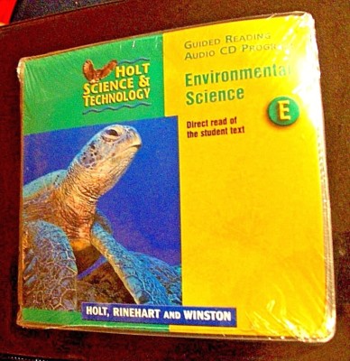 Holt Science & Technology: ENVIRONMENTAL SCIENCE Audio CD Program Set ...