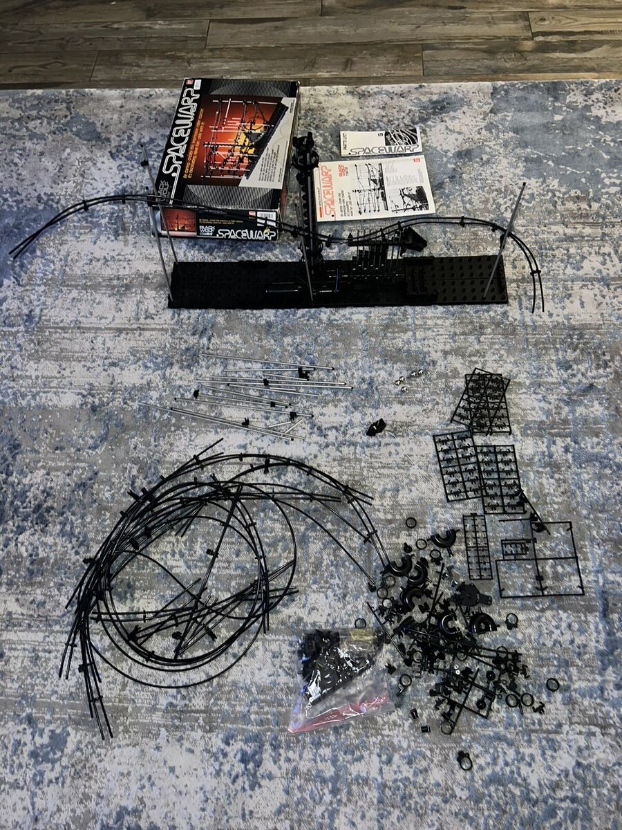 Spacewarp Bandai Black Wolf Roller Coaster - open Box,WORKS Spacewarp Bandai Black Wolf Roller Coaster - open Box,WORKS
