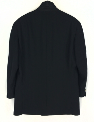 Men's VTG VERSACE CLASSIC V2 Blazer Black Wool Gold Button Men's VTG VERSACE CLASSIC V2 Blazer Black Wool Gold Button