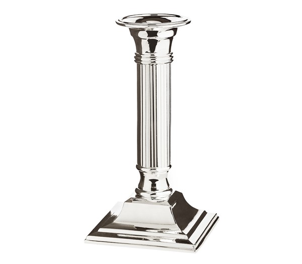 Kerzenleuchter KerzenstäNder Versilbert Kerzenhalter Stabkerzen Versilbert 15Cm-image