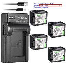 Kastar Battery Slim USB Charger for HITACHI DZ-BP14S DZ-BX35 DZ-BX35A DZ-BX35E