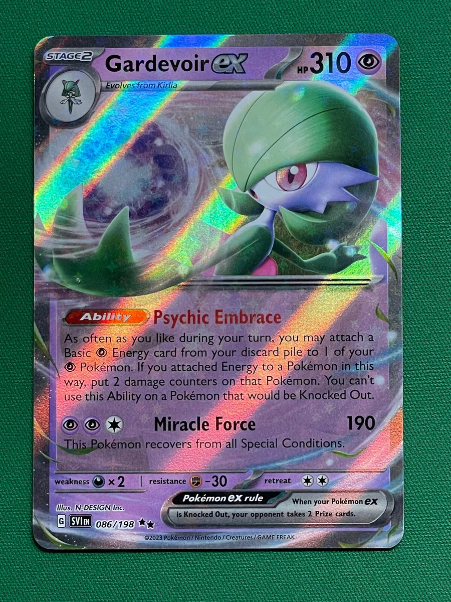 023 Carta Pokemon Gardevoir EX Ingles