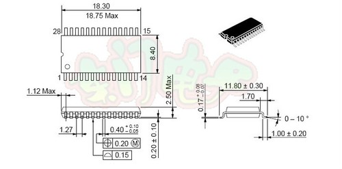 SOP28 SOP16/20/24 TO DIP28 SOP16/20/24 Test Socket Programmer Adapter 300mil - Picture 5 of 5