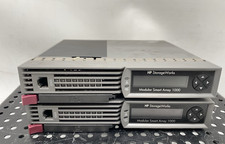 LOT OF 2 HP STORAGEWORKS MODULAR SMART ARRAY 1000