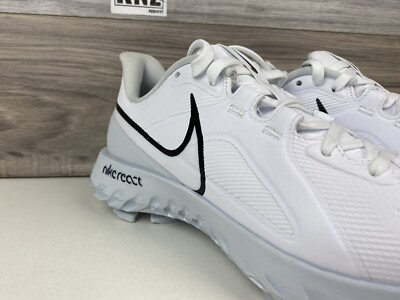 NIKE React Infinity Pro Golf White Black | size 8, W 9.5 | CT6620