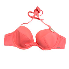 Image of Ex Boux Avenue Plain South Pacific Underwired Padded Bikini Top (V32)