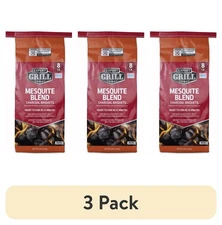 (3 pack) Expert Grill Charcoal Briquets – Mesquite Blended,Premium for Barbecues