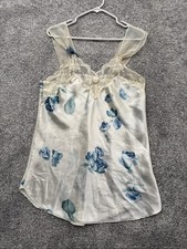 Cinema Etoile Babydoll Sleepwear Medium Satin Floral Romantic Coquette Fairycore
