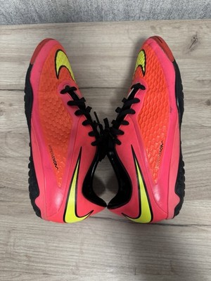 Nike Mens Rare Hypervenom Phatal FG 599846-690 Pink Yellow Cleats