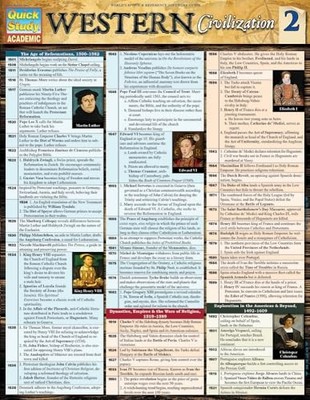 QuickStudy - Western Civilization 2 David Head PhD - book - 87 - F84z