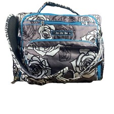 Ju Ju Be Floral Diaper Bag Backpack Straps Shoulder Strap Changing Pad Included
