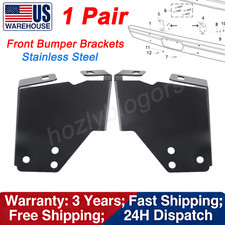 1 Pair Front Bumper Brackets For 1986-93 Dodge Dw 150 250 350 Ramcharger Truck