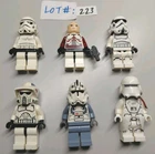 Lego Star Wars Lot of 6 Minifigures Clone Figures - MINIFIG - LOT# 223