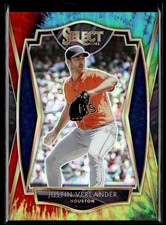 2021 Panini Select Tie-Dye Prizm Justin Verlander 03/20 Houston Astros #149