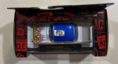 ミニカー M2MACHINES NEW 2025 M2 Machines R88 Speed Shop 1957 Chevrolet Bel Air White