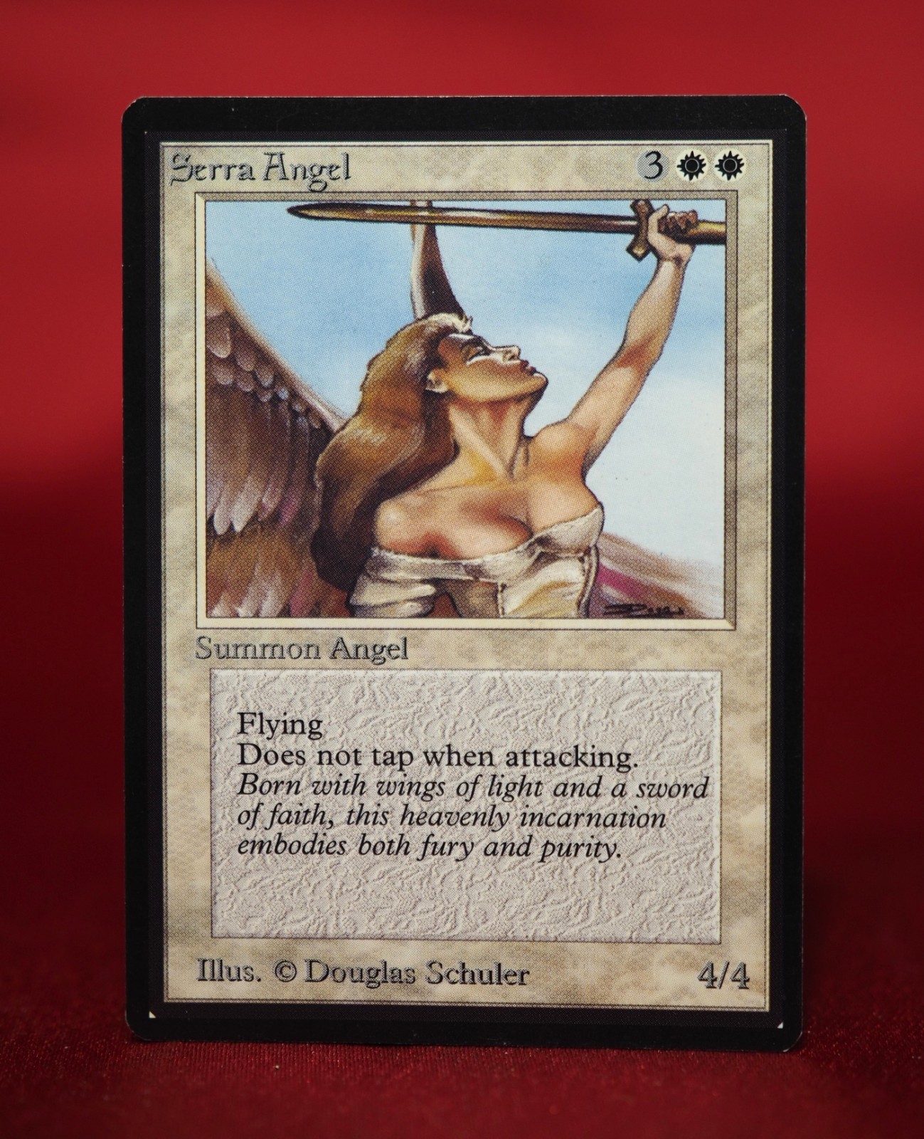 Beta Serra Angel Magic The Gathering MTG 1993 - NM