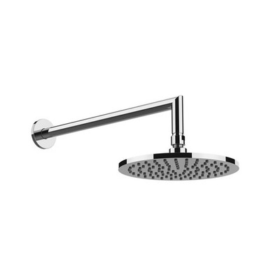 GESSI Emporio 47284#031 200mm Wall Rain Shower Head Arm Chrome Factory NEW