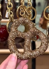 Authentic NWT COACH Crystal Pretzel Bag Charm CCY89 Sold Out