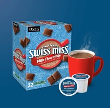 Swiss Miss   Milk Chocolate Hot Cocoa - Single-Serve K-Cup Pods   22 Count