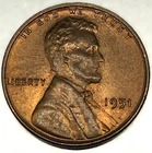 1951 P Lincoln Wheat Cent Penny UNC Condition 1c US Coin - 2661