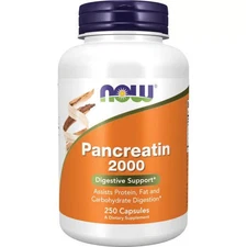NOW Foods Pancreatin 2000 200 mg 250 Caps