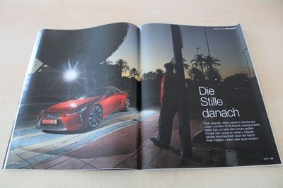 Auto Motor und Sport 02/2017 Lexus LC 500h mit 359PS in einer seltenen Vorstellu
