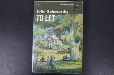 To Let John Galsworthy 1969 The Forsyte Chronicles Scribner Library Classic PB