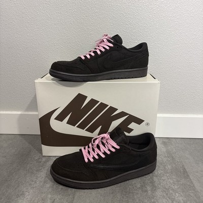 AIR JORDAN 1 LOW OG DARK MOCHA/BLACK VELVET BROWN TRAVIS SCOTT