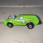 Hot Wheels 1975 ‘Poison Pinto’ Green Diecast Ford Car 1:64