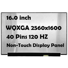 16" NE160QDM-NX3 NE160QDM NX3 WQXGA 120Hz LCD Non-Touch Screen Display Panel