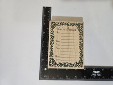 You're Invited Invitation Rubber Stamp Wood Mount Stampabilities Ivy Border RSVP