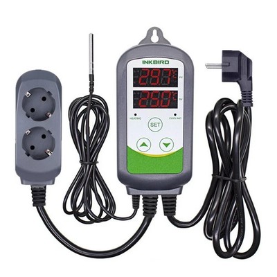 INKBIRD Digital Thermostate Temperaturregler ITC-308 Heizen Kühlen Verdrahtet CF