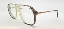 Vintage Gray Translucent Pilot Sunglasses FRAMES ONLY
