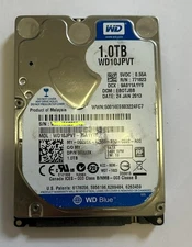 1TB, 750GB, 500GB HDD 2.5 SATA-Hard Drive with windows 11 pro UEFI-WD Plug&Play