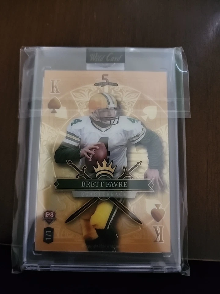 Comodín Josh Allen/Brett Farve King of Hearts 2024 Foto 2 de 2