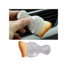 zipelo Auto Interior Dust Brush, Car Detailing Cleaning Brush with Diamond, B...