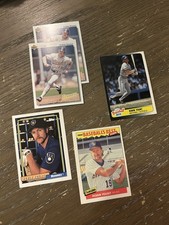 Robin Yount Milwaukee Brewers Baseball Card Lot (5) Topps Upper Deck Fleer