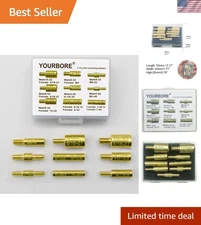 Copper Gun Cleaning Rod Adapters - 9 Piece Set for Optimal Maintenance