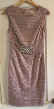 Eliza J Knee Length Dress In Mauve, Size 4, Excellent Condition