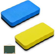 2 Pcs Magnetic Dry Maintenance Set &ndash;Duty Felt Surface Cleaners for Whiteboards &