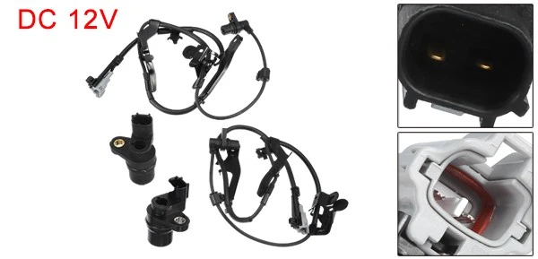 1Set Front Rear Left Right ABS Sensor for Toyota Tundra Base Limited SR5 00-06 - Image 2 of 4