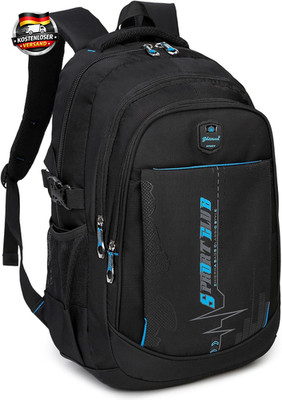 Schulrucksack Teenager Jungen Großer Laptop Rucksack 15,6 Zoll Wasserabweisend S