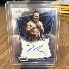 SAMI ZAYN Auto Blue Brand 2026 Topps Chrome WWE BBA-SAM