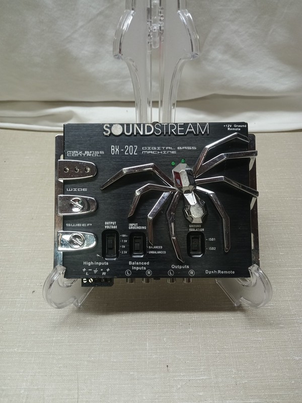Soundstream BX-23Q Bass Boost Processor Epicenter For Parts Not Working 